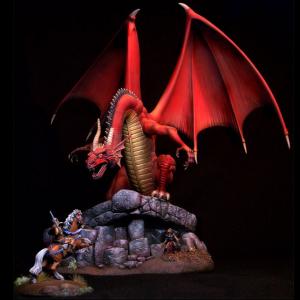 Elmore Dragons Special Edition Resin Diorama Kit