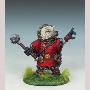 Hedgehog Cleric with Mace