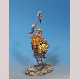 Male Dwarven Warrior with Battle Axe