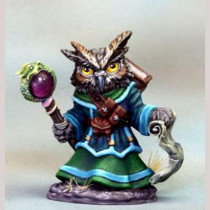 Owl Mage with Staff