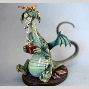 Mehr Bilder von Bücherwurm-Drache