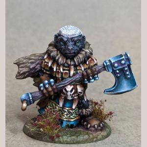 Honey Badger Warrior with Battle Axe