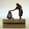 54mm Diorama Jon Snow and Arya Stark