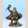 Male Dwarven Cleric with Warhammer