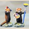 Painting Red Pandas #2 - Qty 2